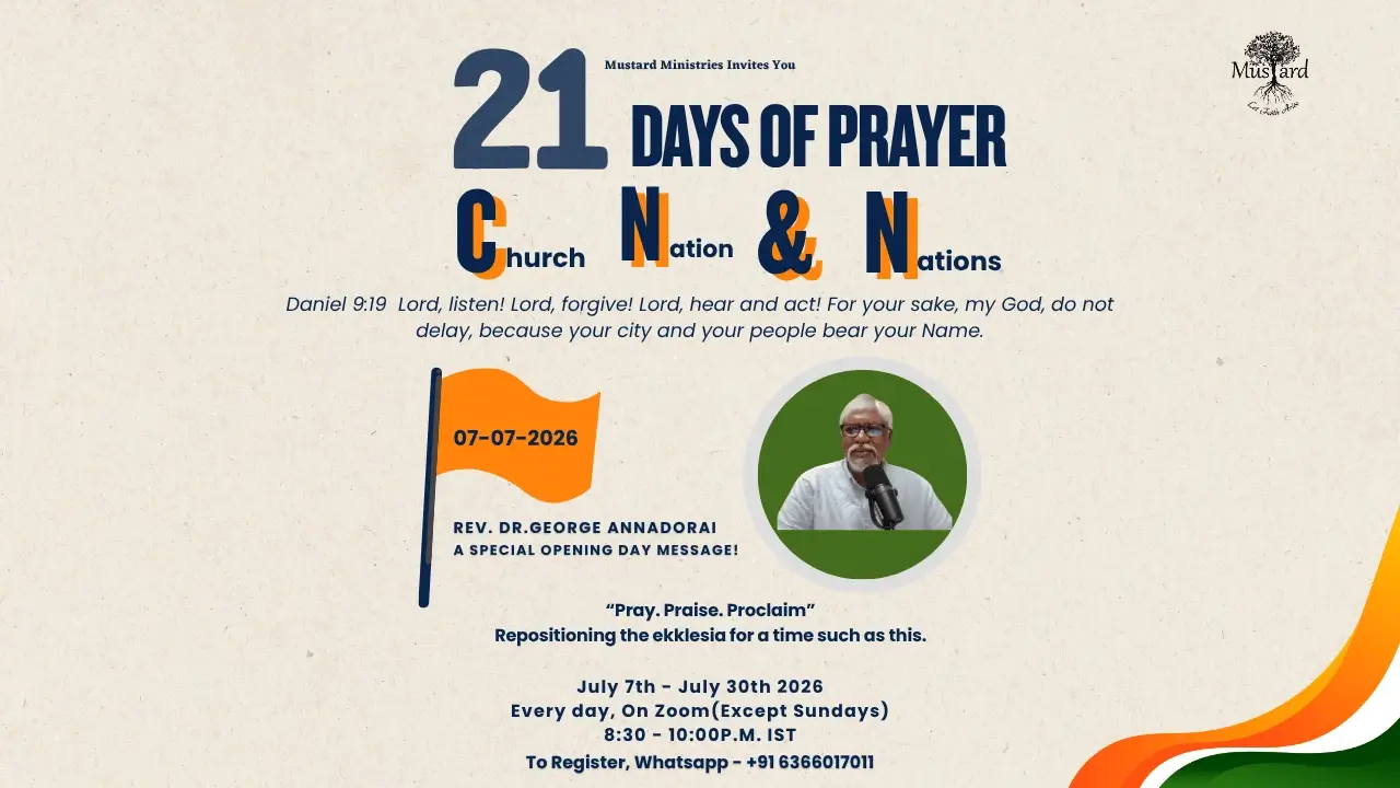 21 Days of Prayer for C.N.N in July 2026