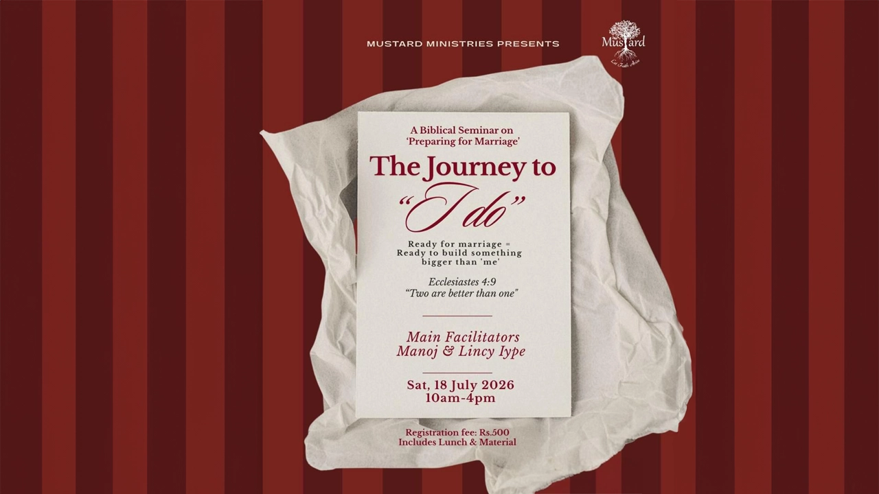 Biblical Seminar on "Preparing for Marriage" Workshop
